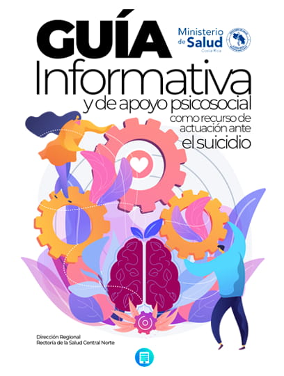 Portada Guía de Apoyo Psicosocial ante el Suicidio